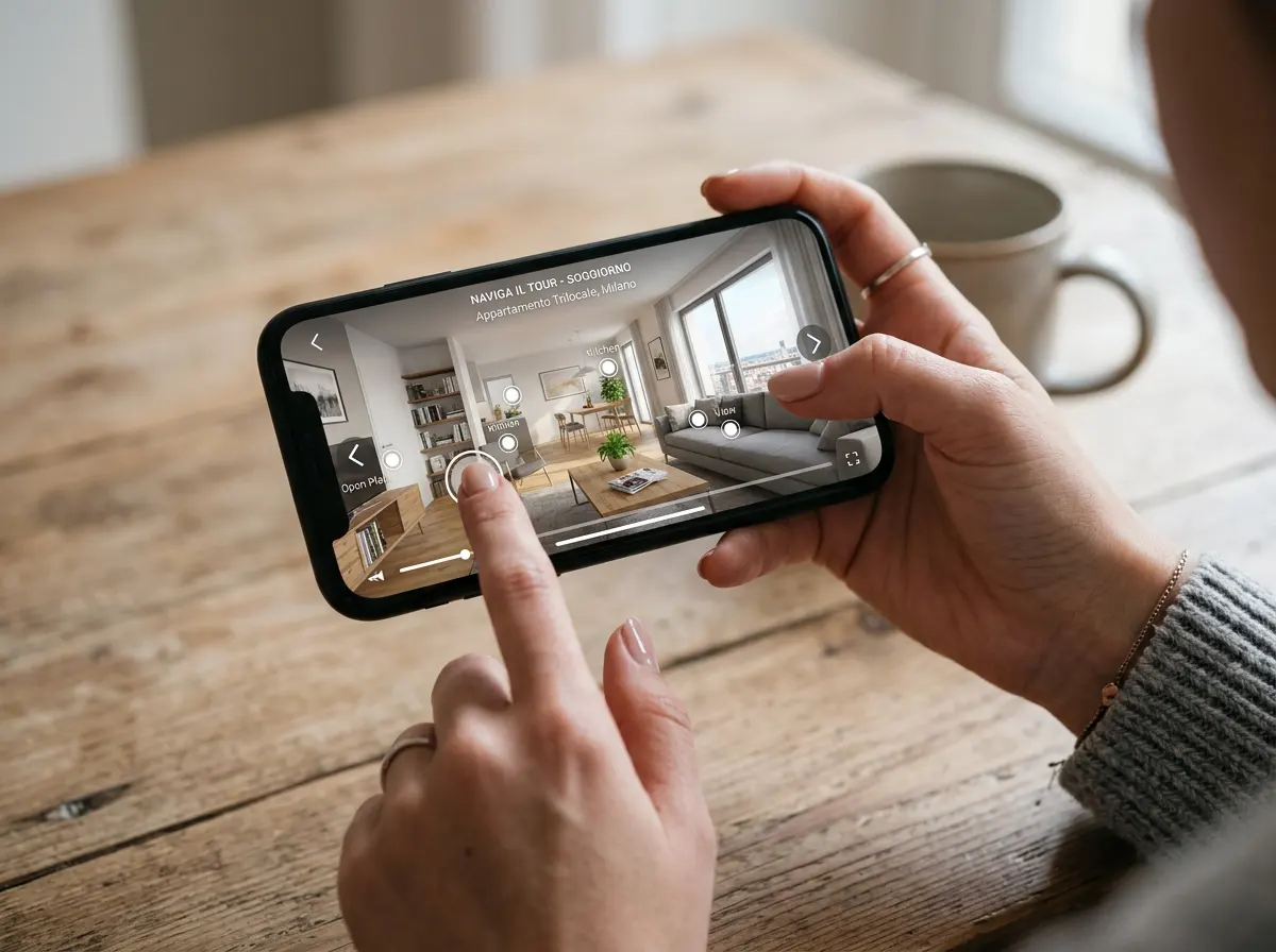 Tour virtuale e animazioni 3D per studi tecnici e presentazioni ai committenti