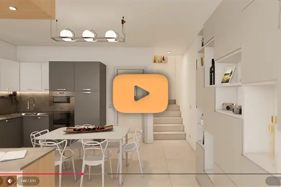 Animazione e video rendering 3D per presentazioni di complessi residenziali